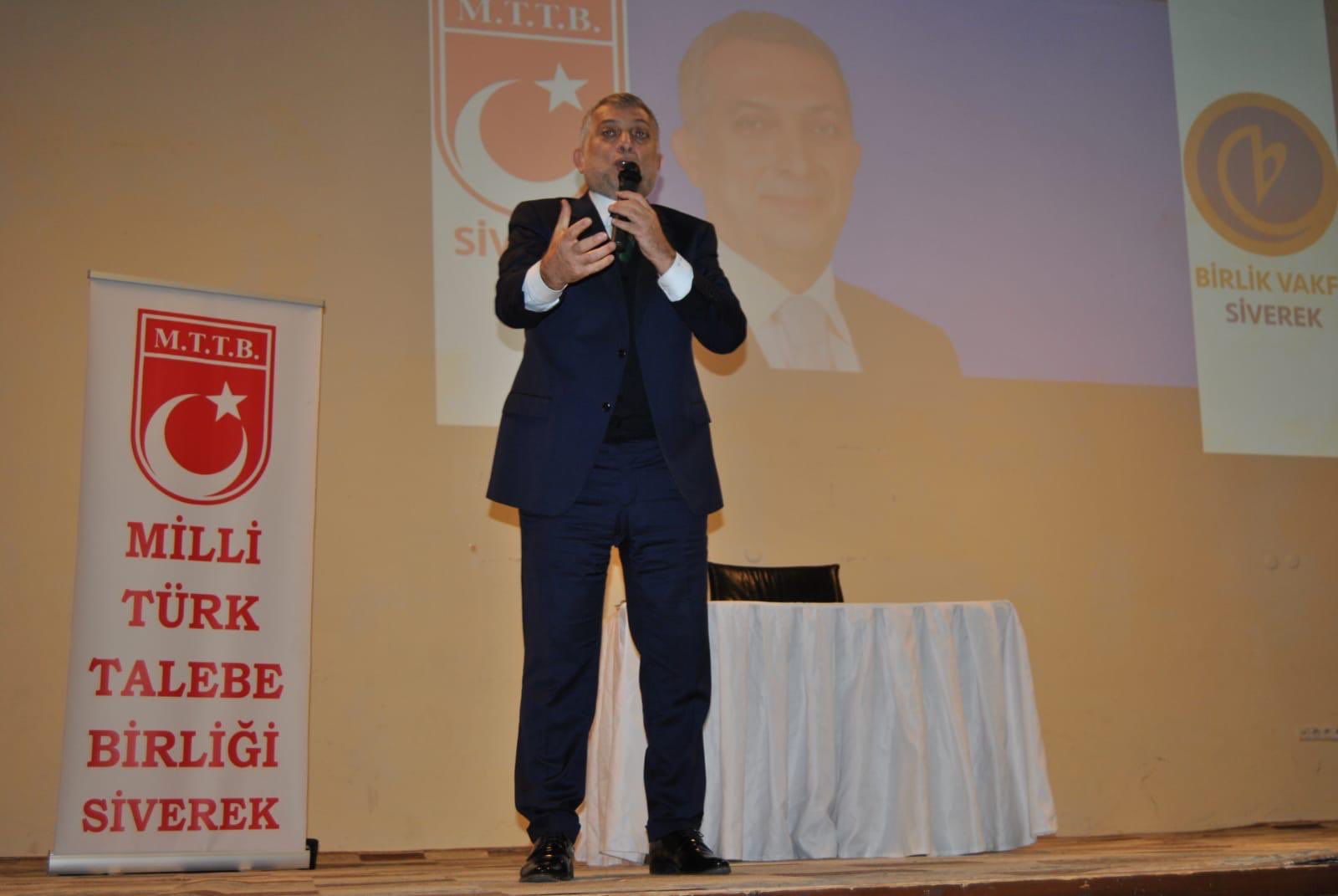 MTTB Siverek |  “Küresel Kuşatmayı Aşacağız” Konferansı