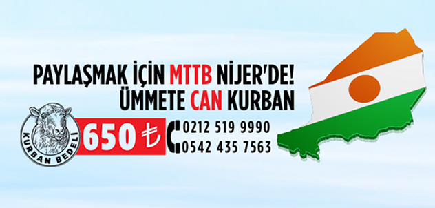 Paylaşmak için MTTB Nijer'de!