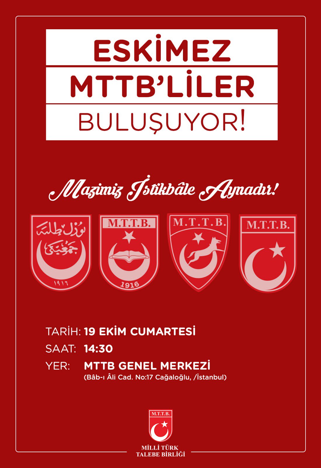 Eskimez MTTB'liler MTTB Genel Merkezi'nde Buluşuyor!