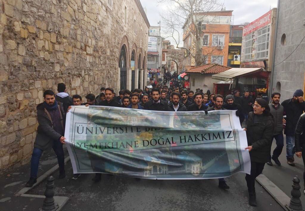 İstanbul Üniversitesi Yemekhanesi Hakkında Basın Açıklaması