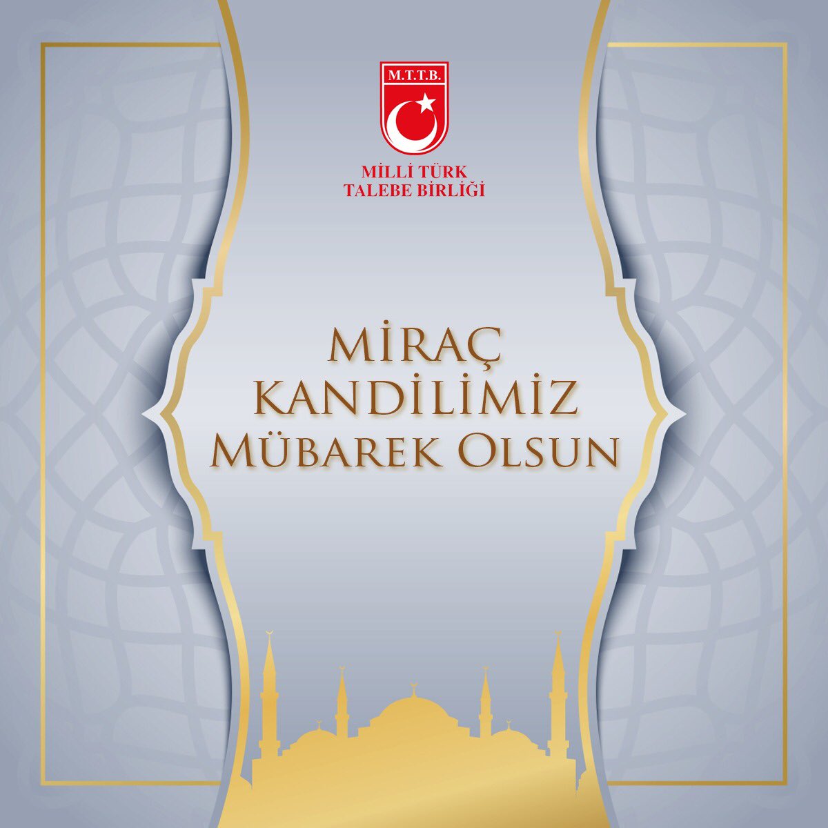 Miraç Kandilimiz Mübarek Olsun