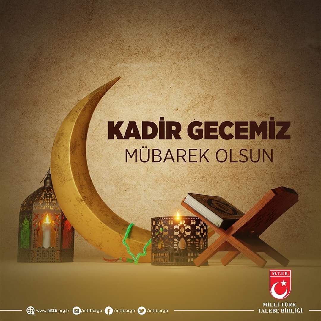 Kadir Gecemiz Mübarek Olsun