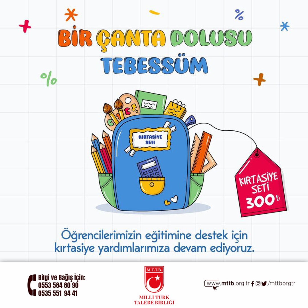 BİR ÇANTA DOLUSU TEBESSÜM