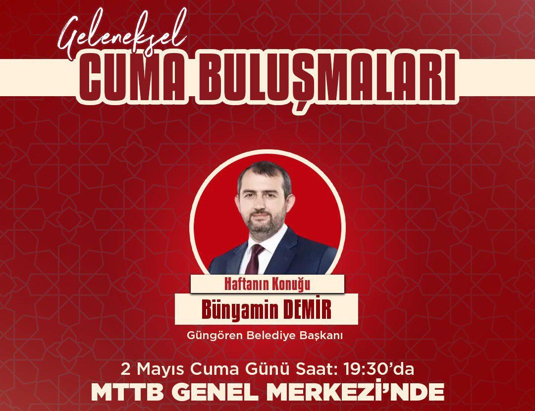 GELENEKSEL CUMA BULUŞMALARI